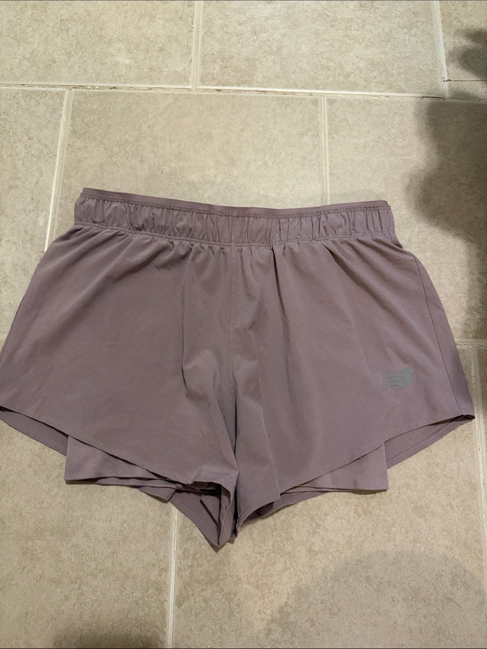 New Balance Mauve Women's Athletic Running Shorts
